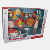 Kitchen Set with Doll – Fun & Safe Play for Kids