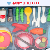 Kids Kitchen Playset – Pretend Cooking Toy Set