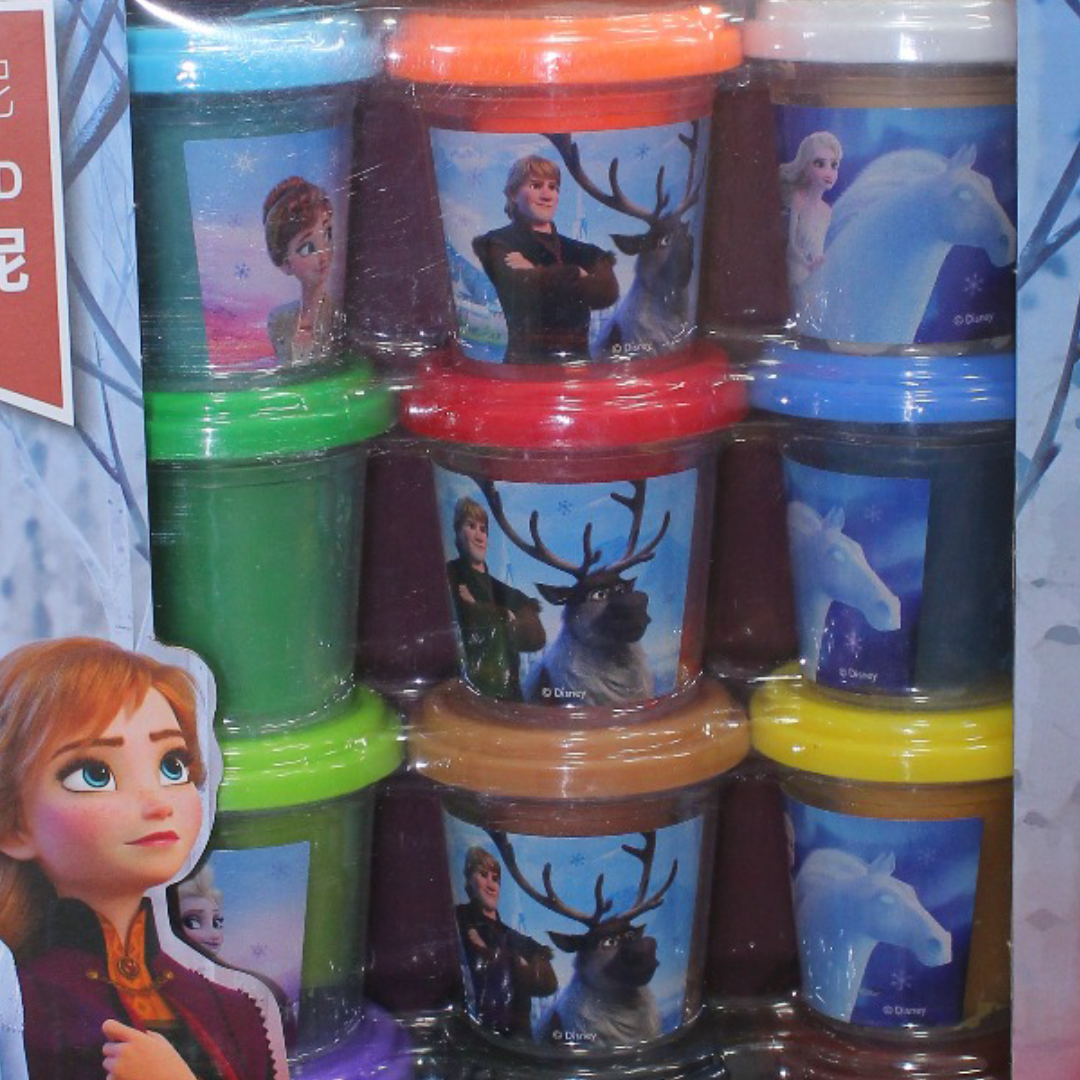 Frozen Play Dough – 12 Jars