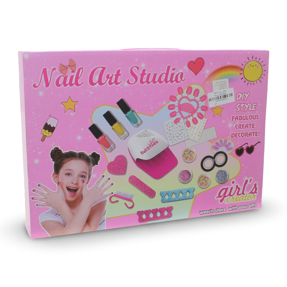 Girls Fashion Nail Art Studio