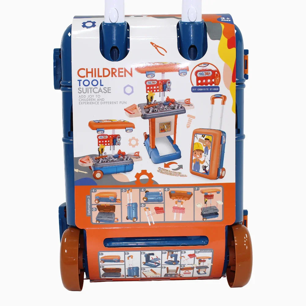 Little Builder’s Big Adventure – 3-in-1 Tool Suitcase