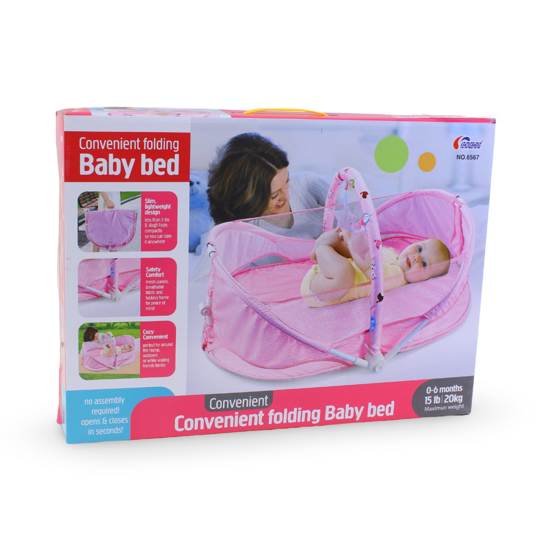 Convenient Folding Baby Bed