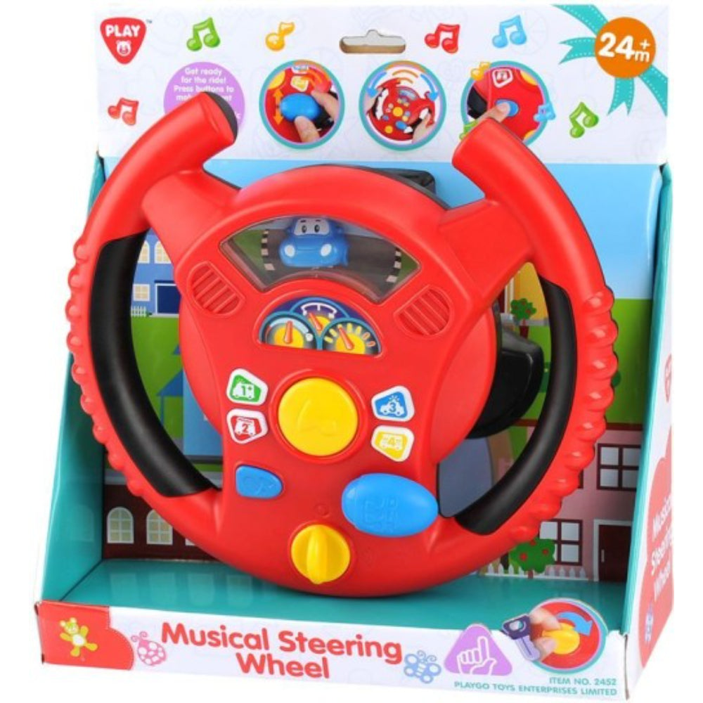 Play Go Musical Steering Wheel