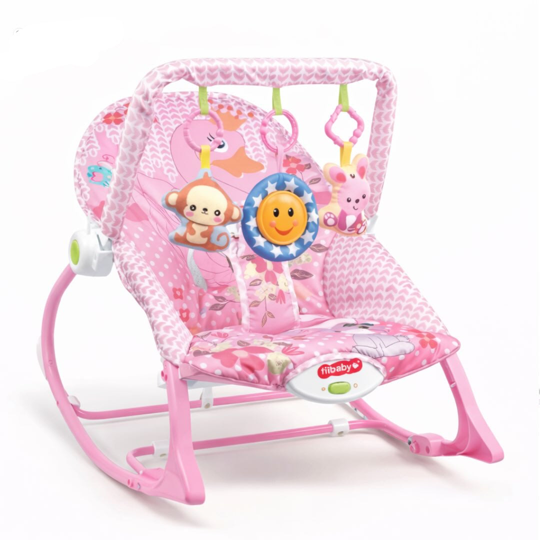 Tiibaby Infant-to-Toddler Rocker 18K – Pink