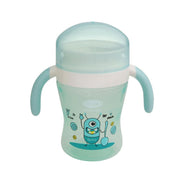 True 360° Training Cup with Handles & Cover – 240ml (12+ months) – Aqua