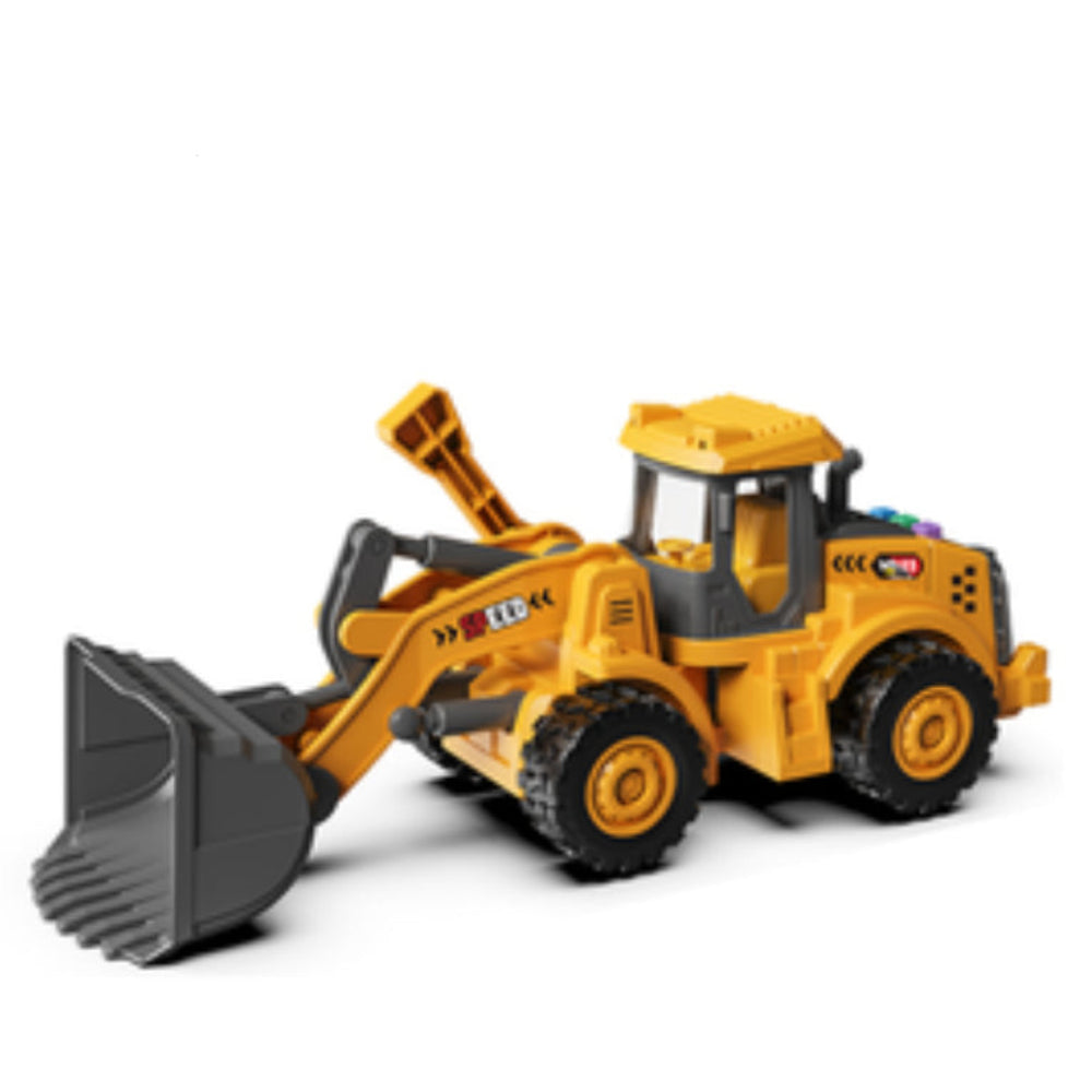 WDSJ Construction Team Inertia-Powered Toy Bulldozer