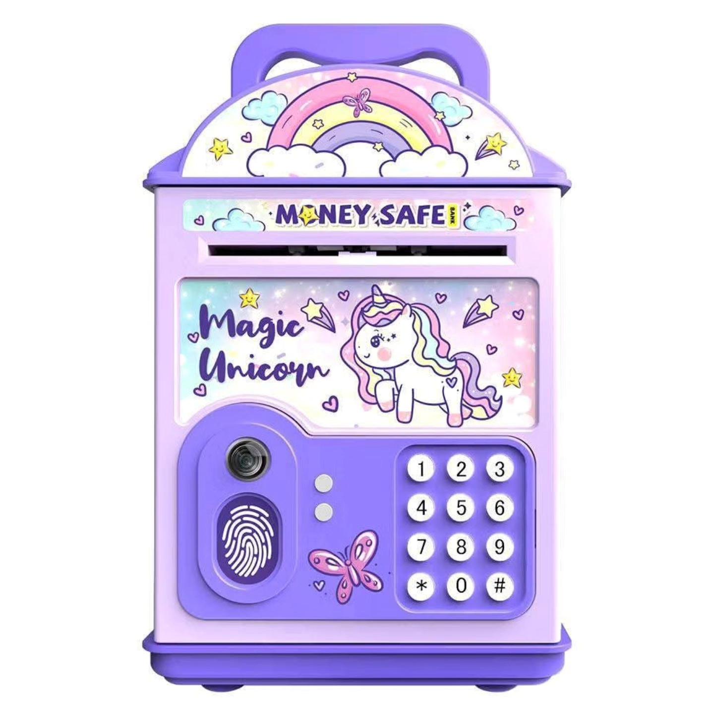 Magic Unicorn Mini Bank electronic ATM Piggy Bank