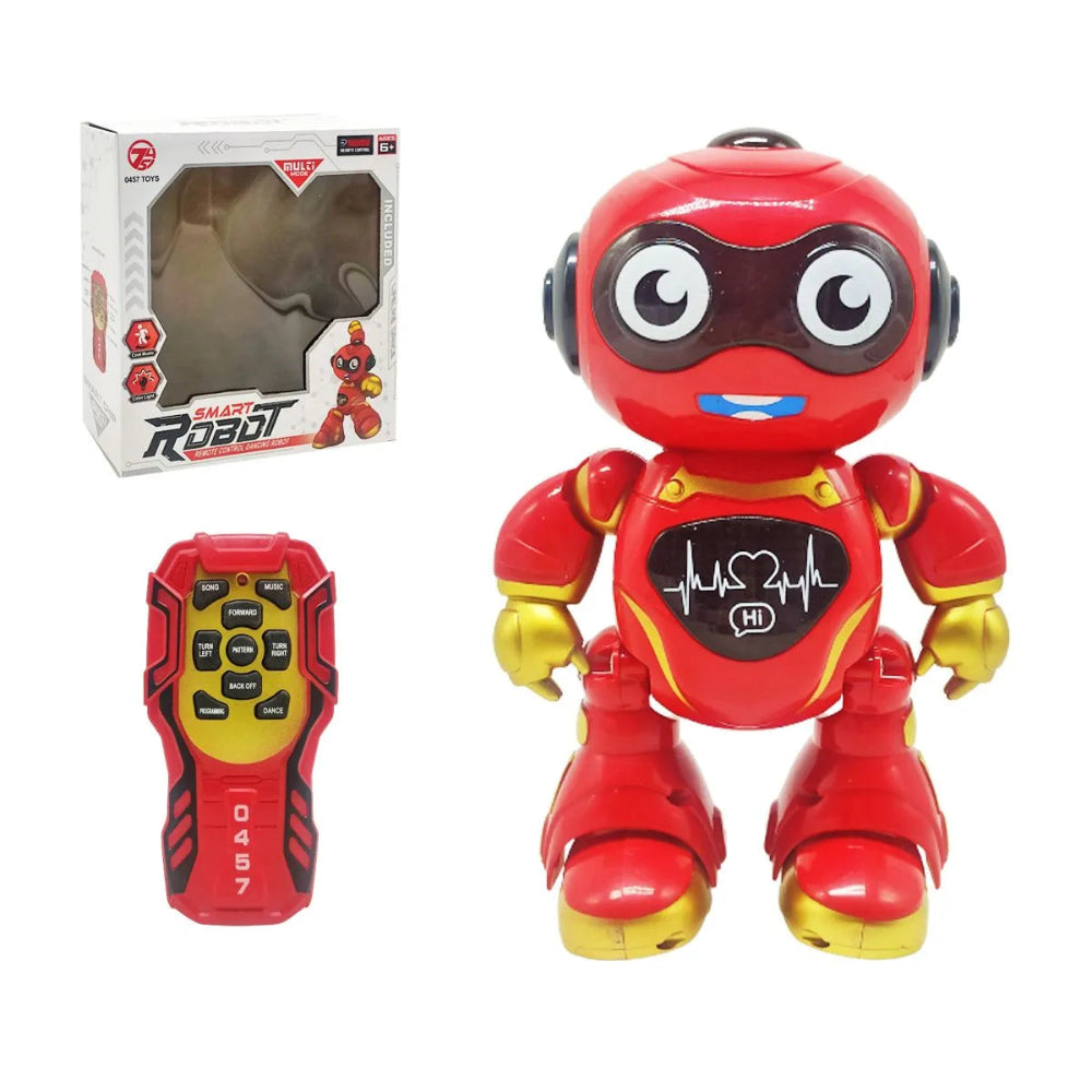 Smart Remote Control Dancing Robot – Red