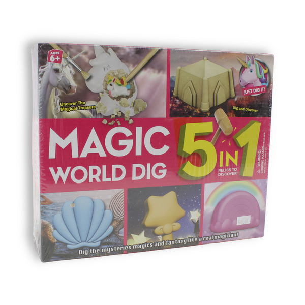 Magic World Dig Kit 5-in-1