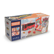 Police Adventure Bus (Sound & Light) – Red