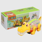 Dino Park Gear Transparent Crocodile Toy
