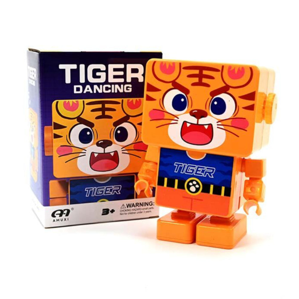 Hero Dancing Cube Man Robot Toy – Tiger - Toys - OKO