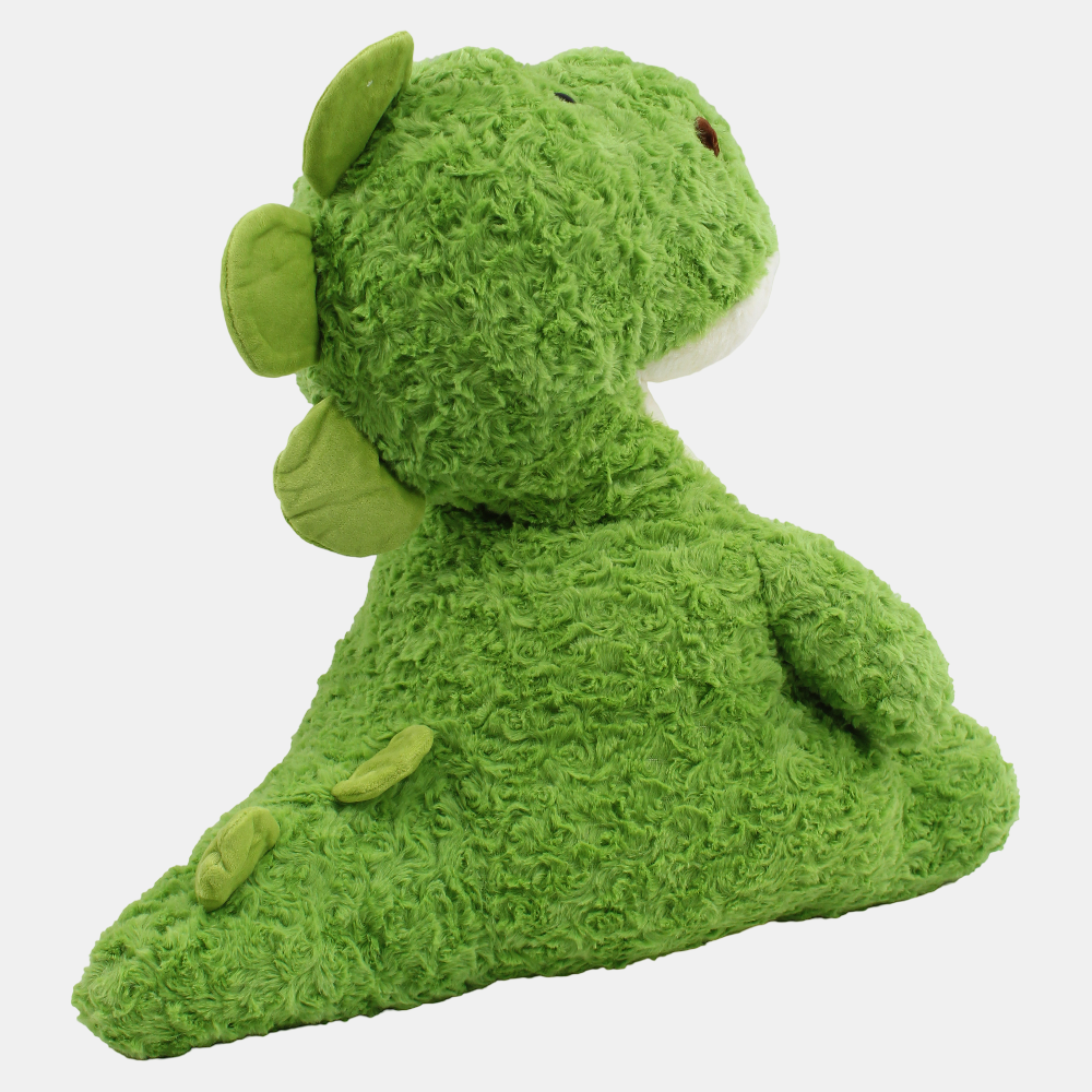 Green Dinosaur Stuffed Toy - Cotton Filling
