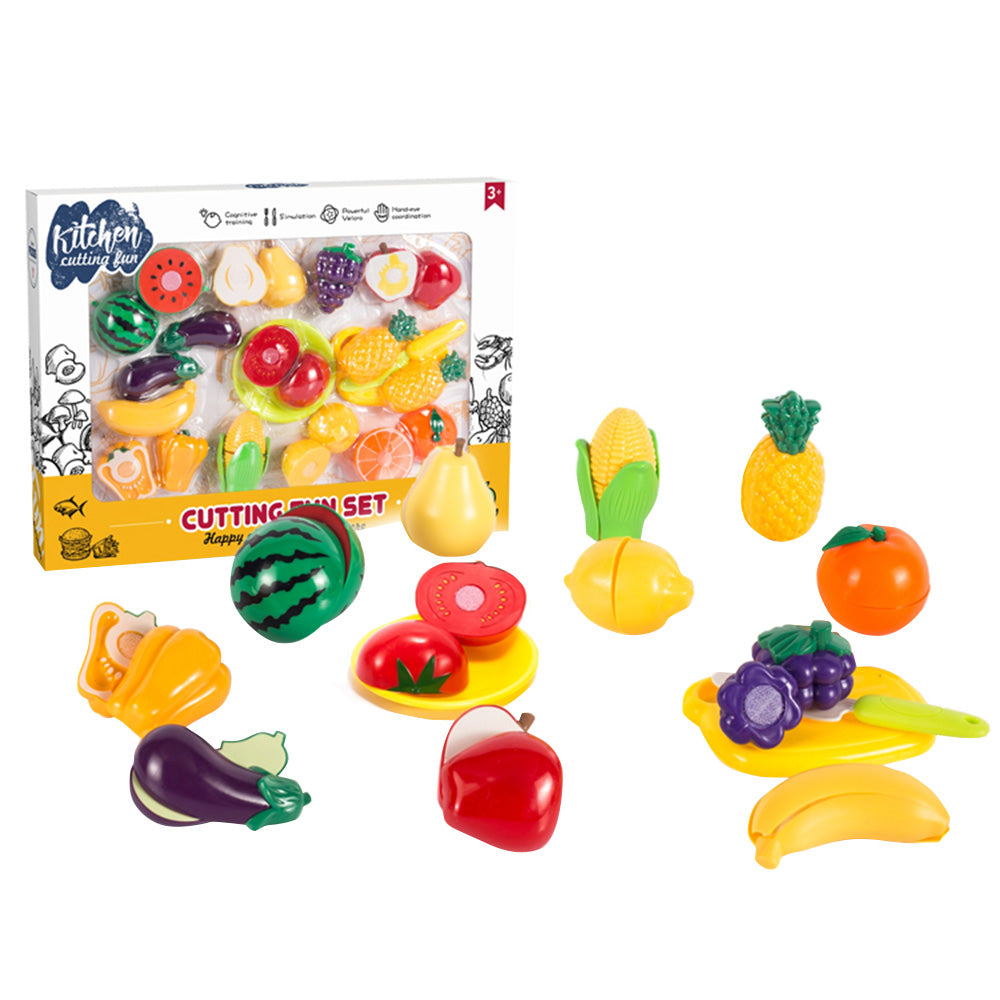Kitchen Cutting Fun Fruits Toy Set - Toys