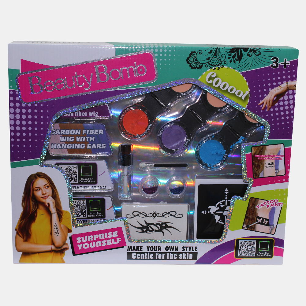 Beauty Bomb Tattoo Set – Multicolor