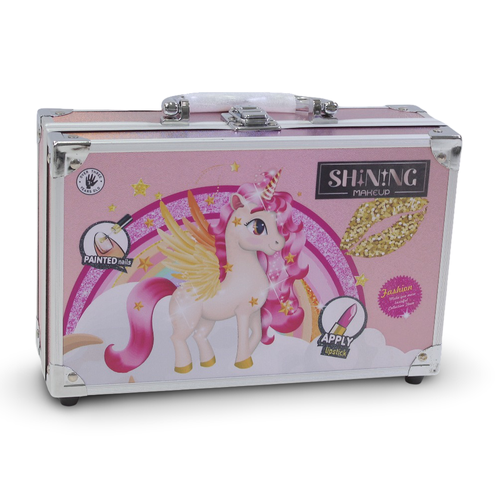 Portable Iron Box Unicorn Make-up Bag