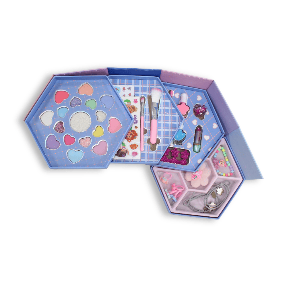 Marvellous Mermaid – 4-Layer Kids Makeup and Jewelry Set