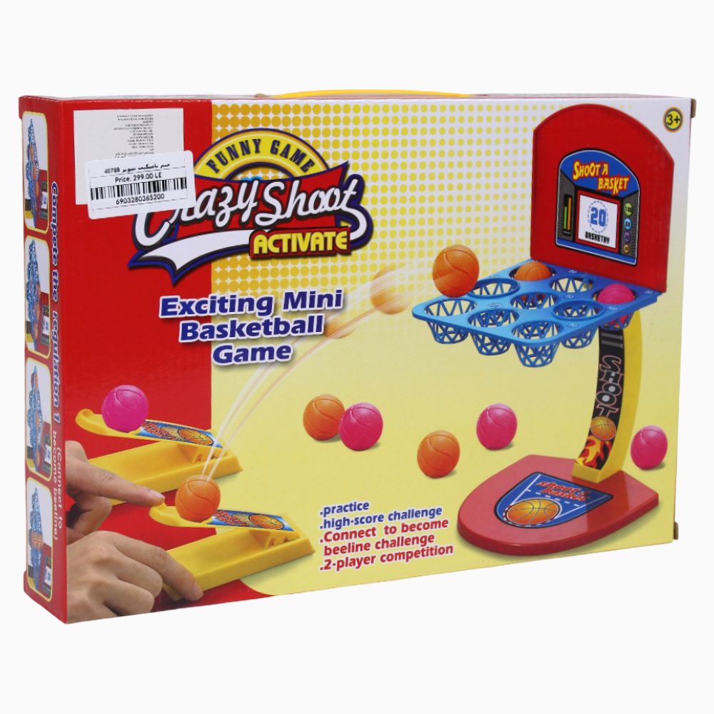 Di Hong Crazy Shoot Activate Mini Basketball Game - Toys - OKO