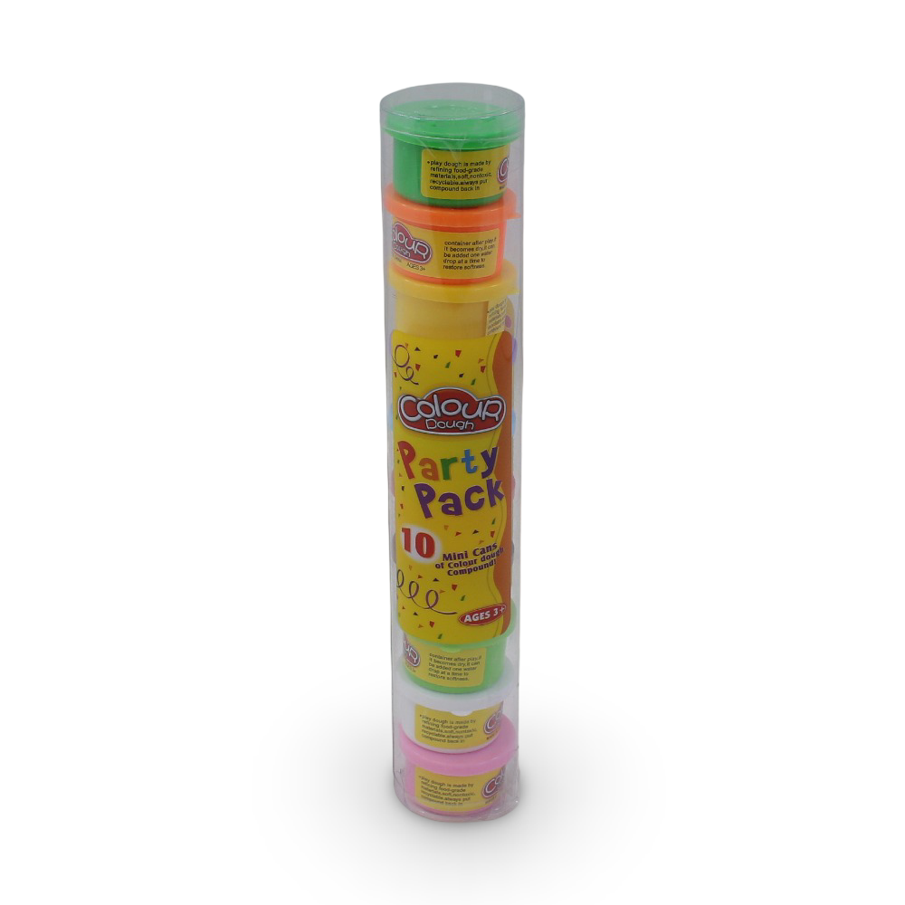 Colour Dough Party Pack – 10 Pcs - Toys - Bright Future