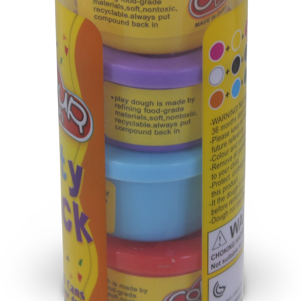 Colour Dough Party Pack – 10 Pcs