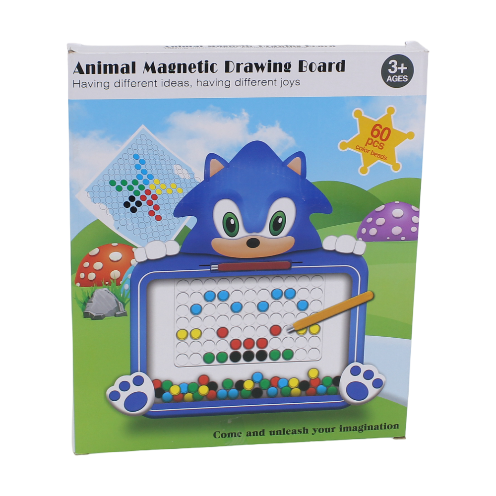 Animal Magnetic Drawing Board - 60 Pcs - Toys - OKO