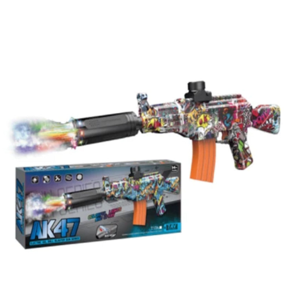 AK-47 Automatic Electric Gel Ball Balster Toy Gun