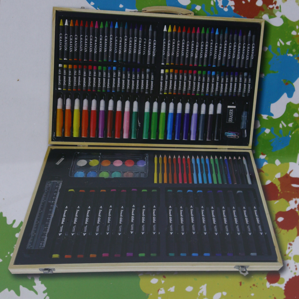 Artistic Set Wooden Box – 188 Pieces