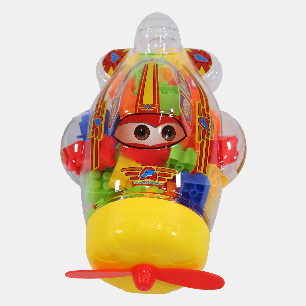 Building Blocks in a Plane Jar