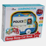 Beep Beep Car Book – Light & Music Educational Toy