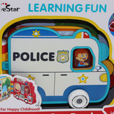 Beep Beep Car Book – Light & Music Educational Toy