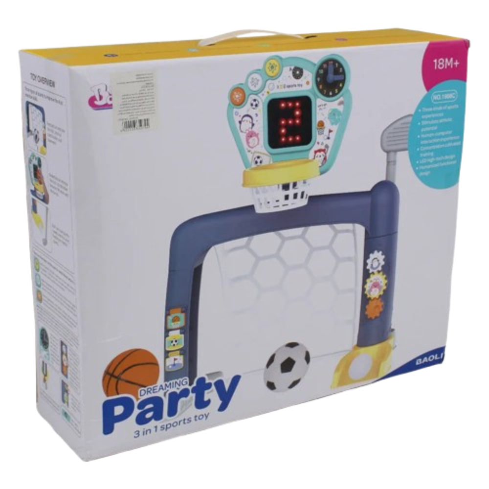 Dreaming Party 3 in 1 Sports Toy