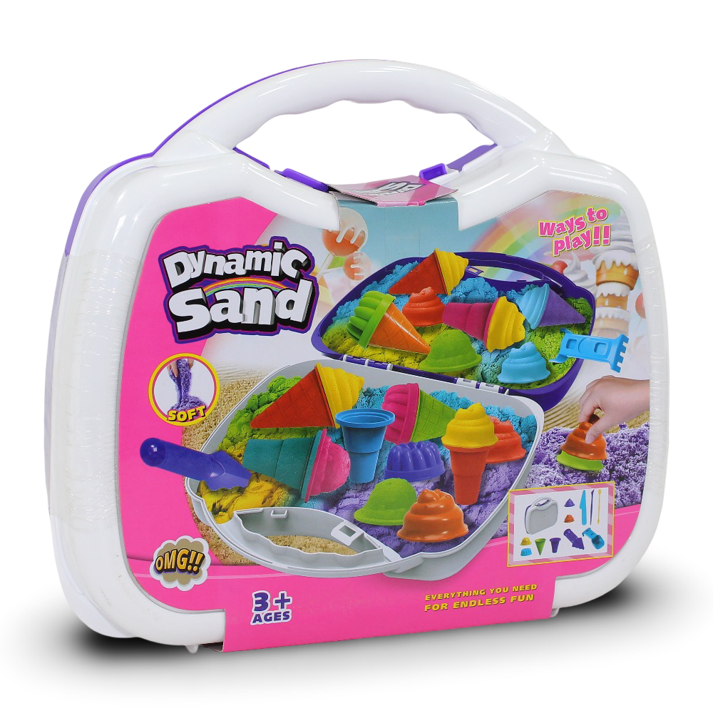Dynamic Sand Ice Cream Set Portable Box Series (500g)
