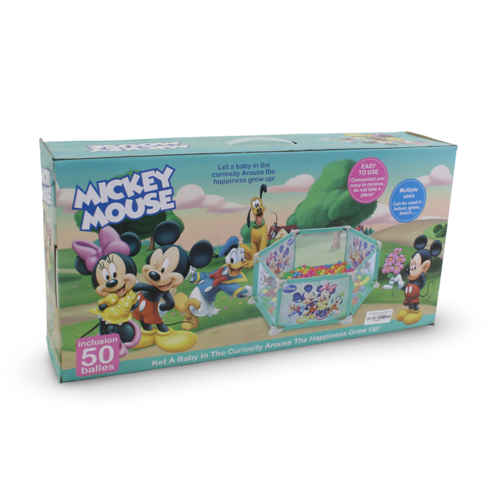 Disney Mickey Mouse Ball Pit Play Tent – 50 Balls