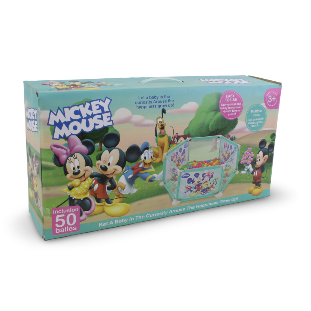 Disney Mickey Mouse Ball Pit Play Tent – 50 Balls