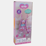 Baby Doll with Stroller