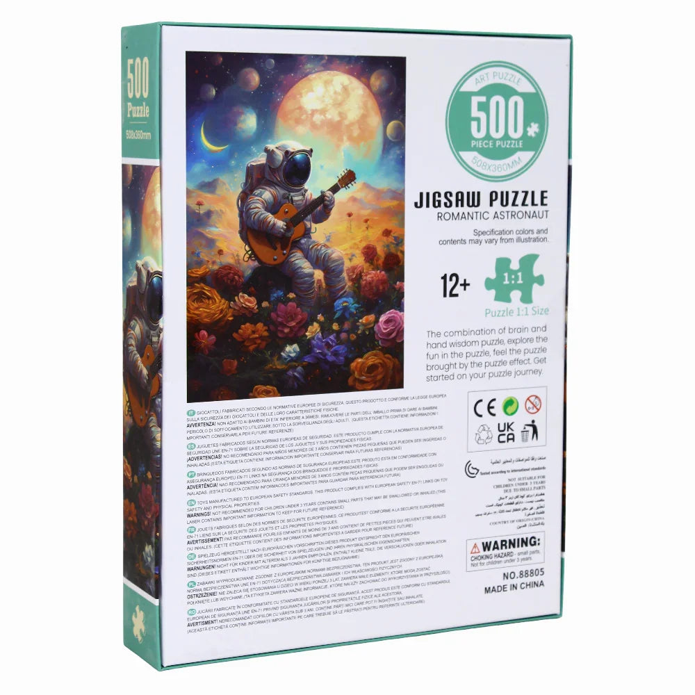 Romantic Astronaut Puzzle - 500 Pieces