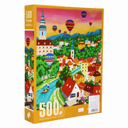 Laid Back Town Puzzle - 500 Pieces