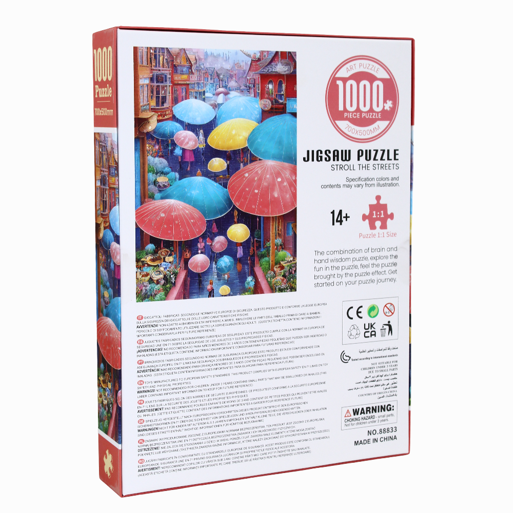 Stroll the Streets Puzzle - 1000 Pieces