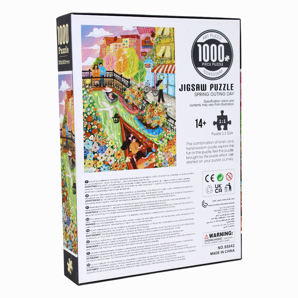 Spring Outing Day Puzzle - 1000 Pieces