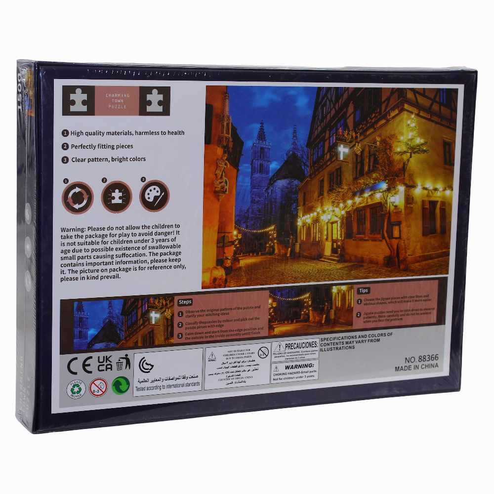 Charming Town Puzzle - 1500 Pieces