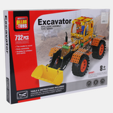 Excavator Building Set – 732 Pcs
