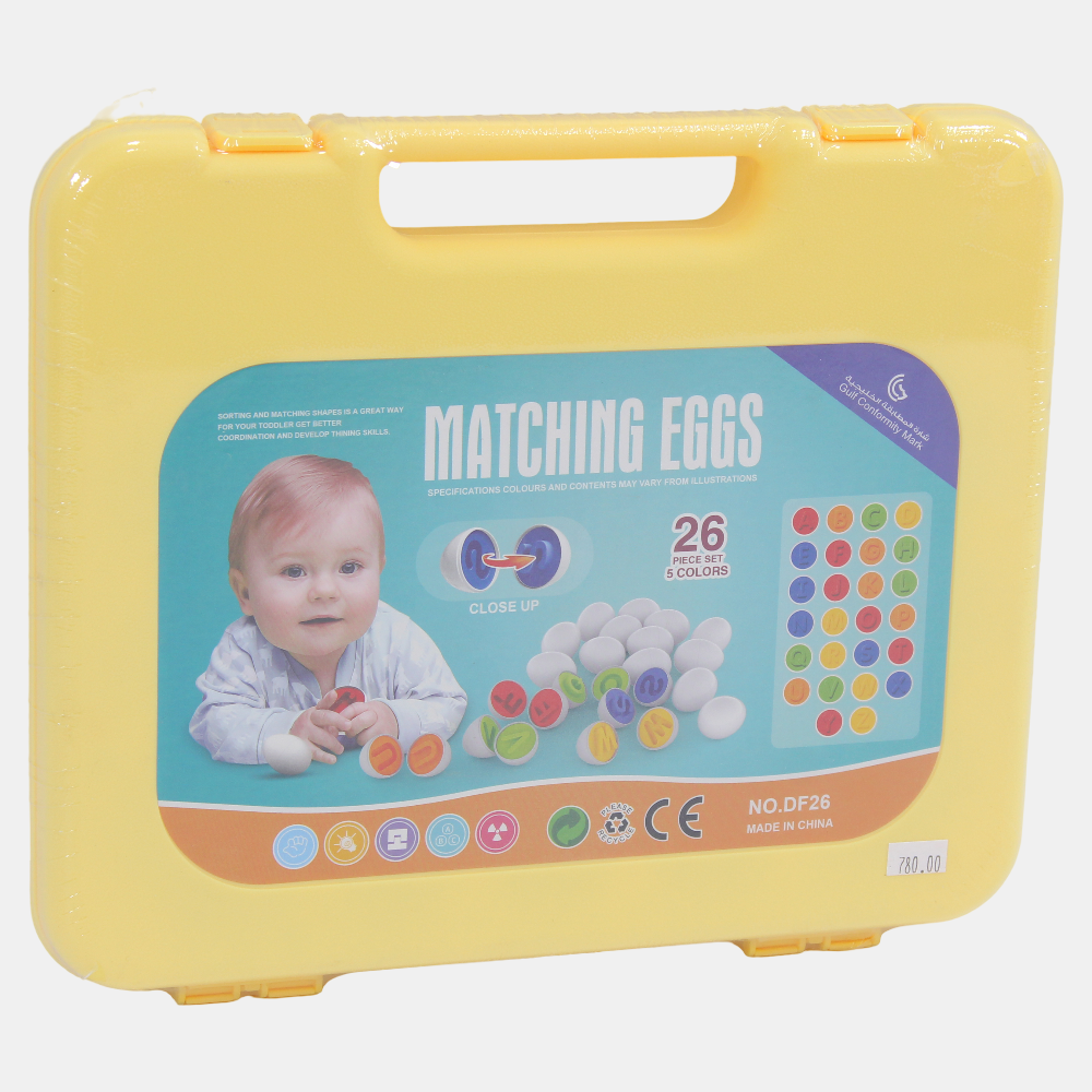 Letter Paired Egg – Early Learning Matching Toy