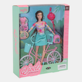 Q.Joele Articulated Doll Bike Set – Adventure Ready for Little Riders