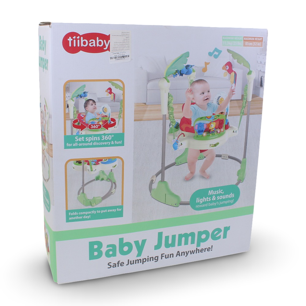 Tiibaby Baby Jumper with Music & Lights
