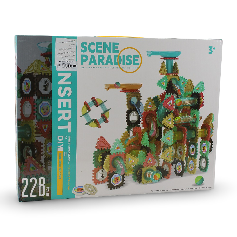 Scene Paradise Building Blocks – 228 Pcs - Toys - OKO