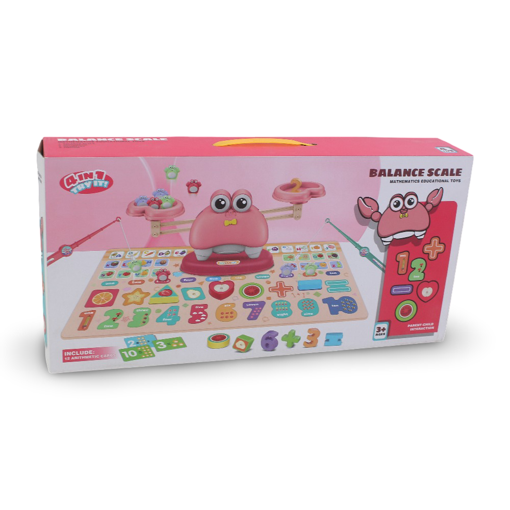 Fishing Crab Math Balance Educational Toy