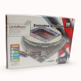 Emirates Stadium 3D Puzzle For Kids, 105 Pieces - Multi Color