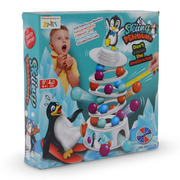 Skiing Penguin Balance Game – Family Fun Challenge