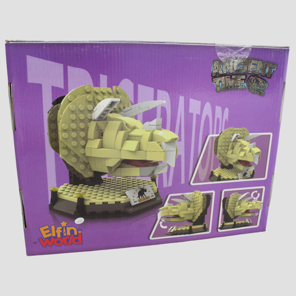 Jurassic Dinosaur Triceratops Building Blocks - 278 Pcs