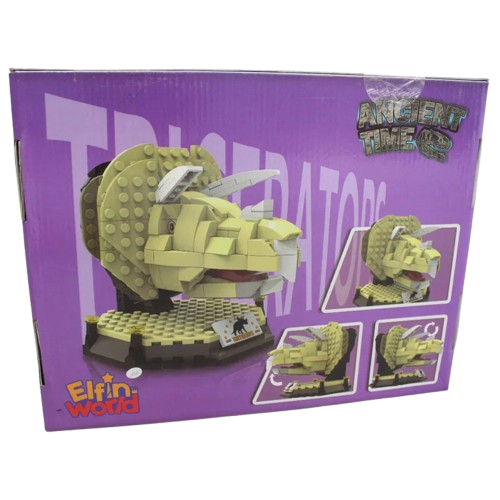 Jurassic Dinosaur Triceratops Building Blocks - 278 Pcs